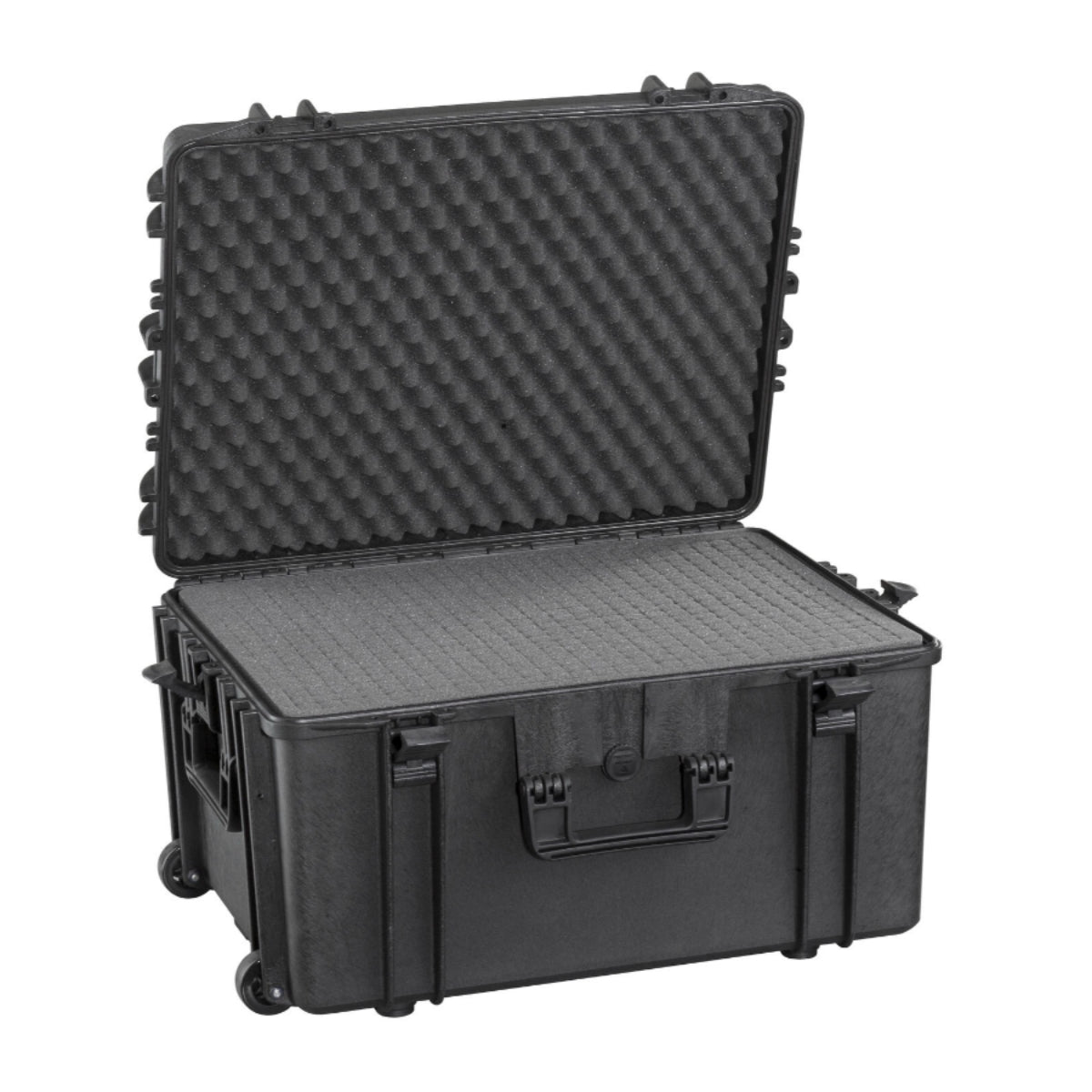 Stage Plus PRO 620H340STR Black Trolley Case, Cubed Foam