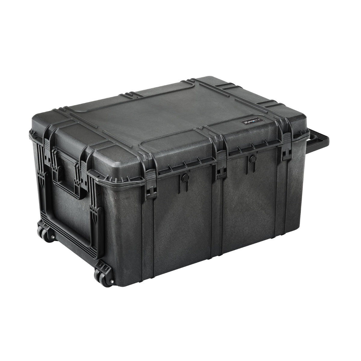 Stage Plus PRO 820S Trunk Case with extension Handle and Cubed Foam - Black
