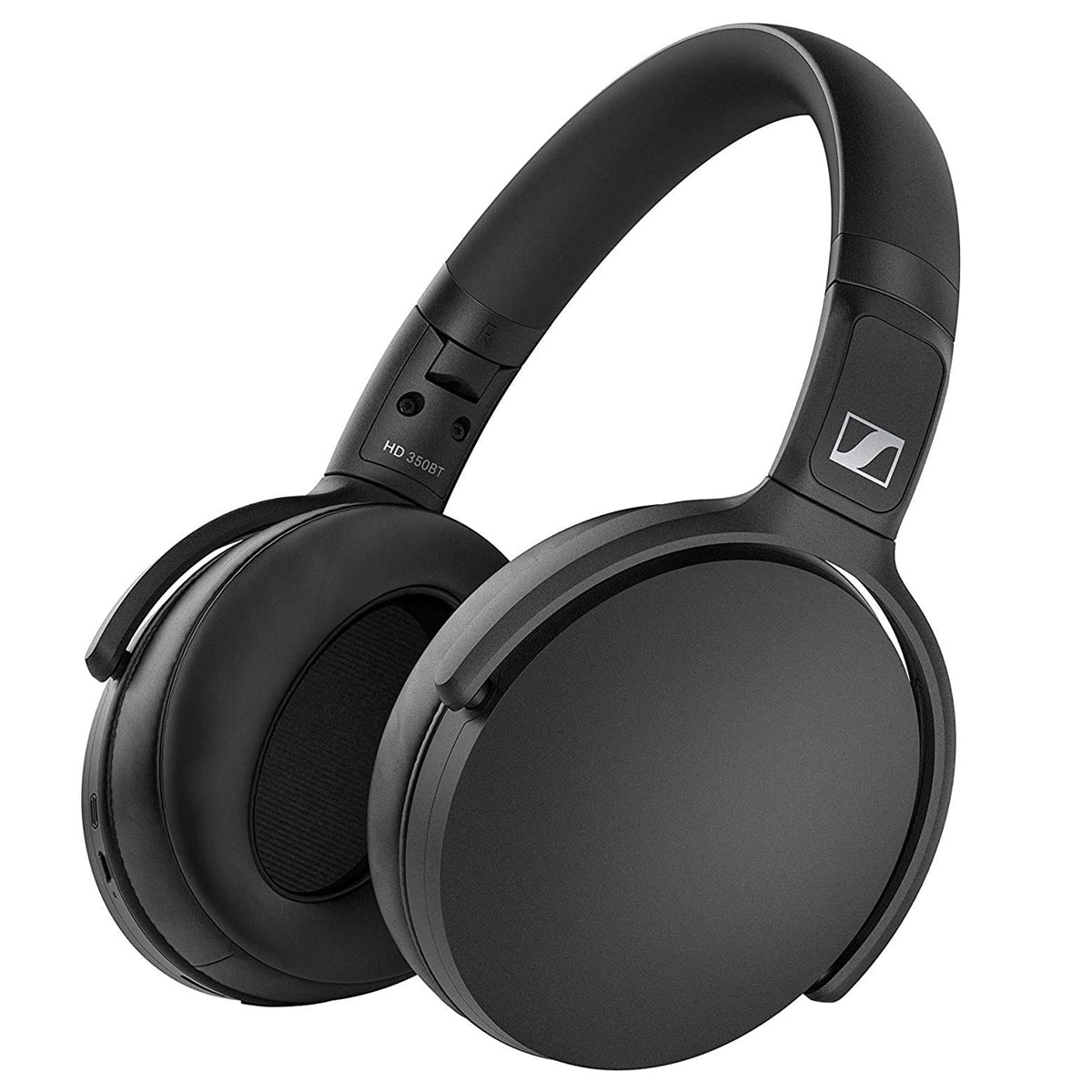 Sennheiser HD 350 BT Wireless Around-Ear Headphones - Black - B-Stock