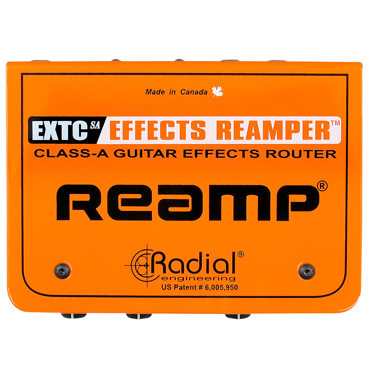 Radial EXTC-SA Guitar pedal send & receive interface for recording systems
