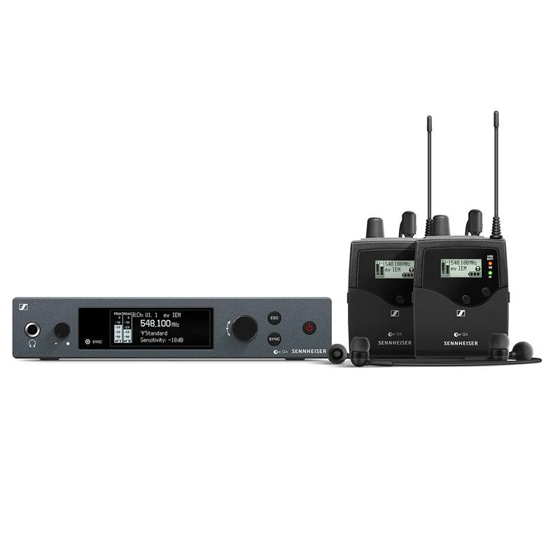 Sennheiser EW IEM G4-TWIN-C Evolution Wireless In-Ear Monitor Set