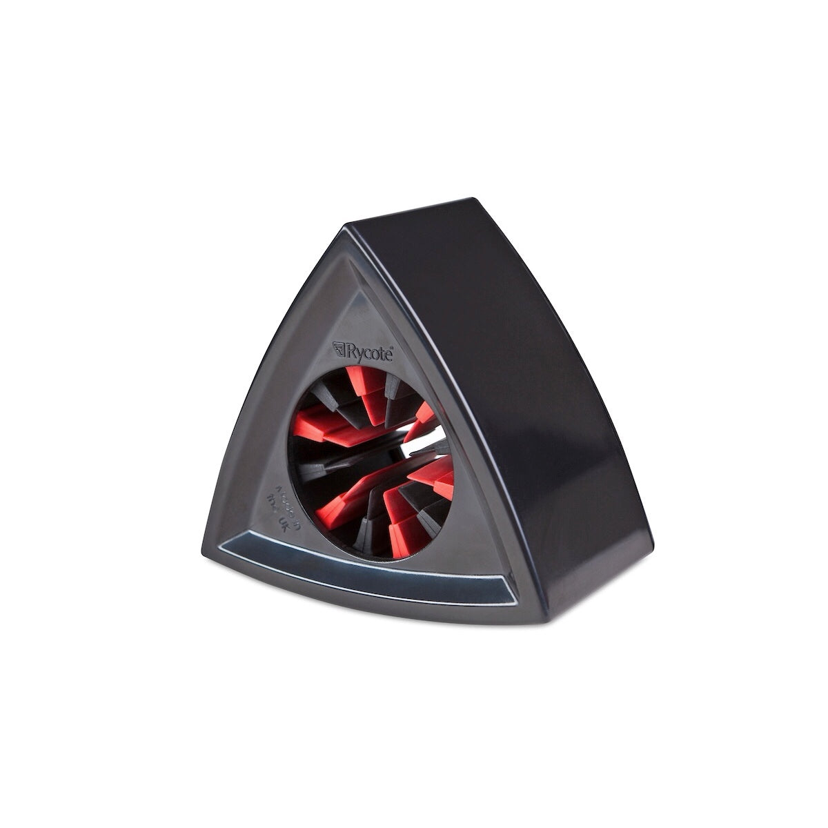Rycote Triangular Black Mic Flag, Three-sided, For 19-38mm Diameter Mics, Single