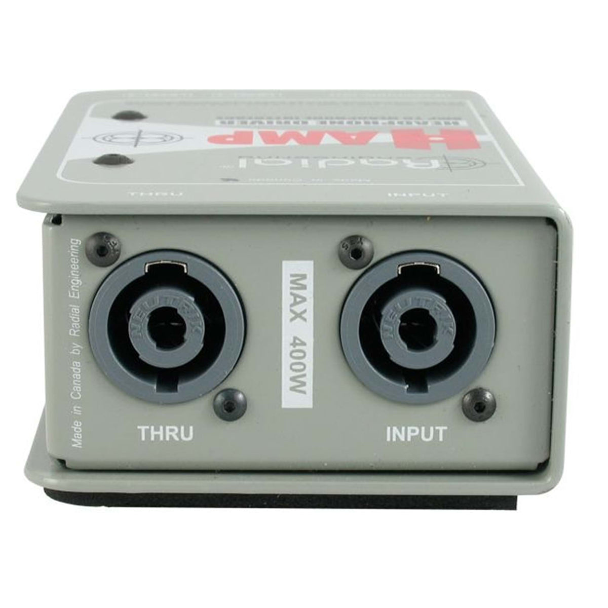 Radial H-AMP Speaker to headphone interface variable-Z w/ two mono headphone outs