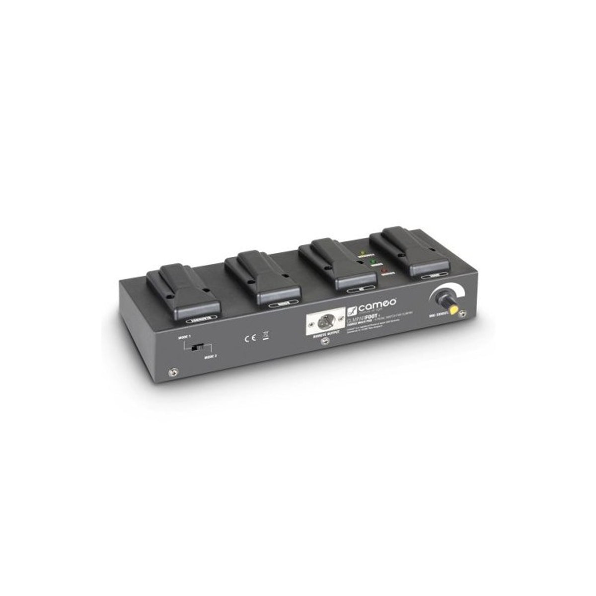 Cameo Multi PAR Foot Plus - Four switch foot pedal for all CLMPAR light sets