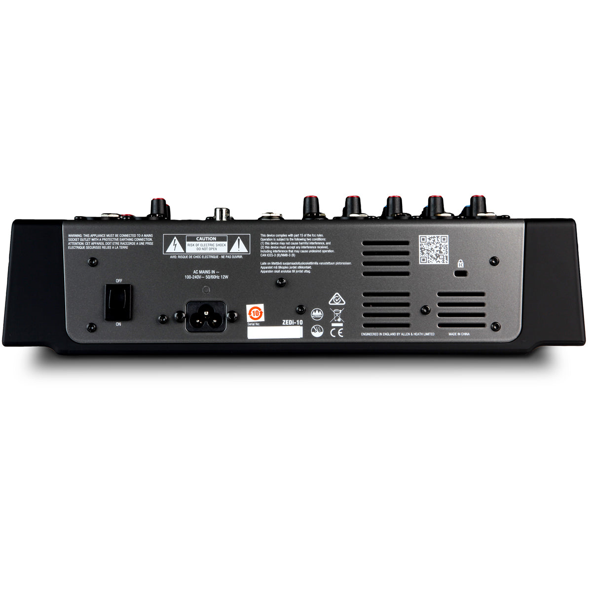 Allen & Heath ZEDi-10 Hybrid compact mixer / 4×4 USB interface