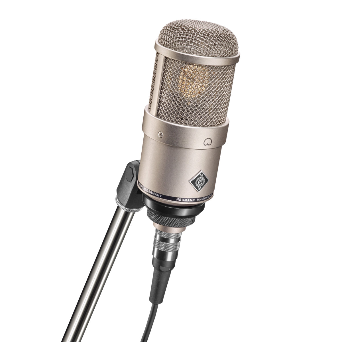 Neumann M 147-TUBE-SET-EU Vacuum Tube Condenser Microphone, Dual Diaphragm Capsule, SG2 Swivel Mount