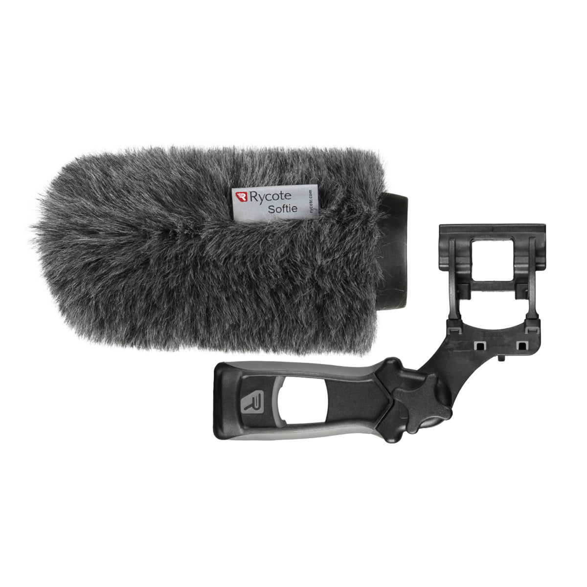 Rycote 15cm Classic-Softie Kit (19/22), Incl. Softie Windshield & Lyre Shock Mount with Pistol-grip