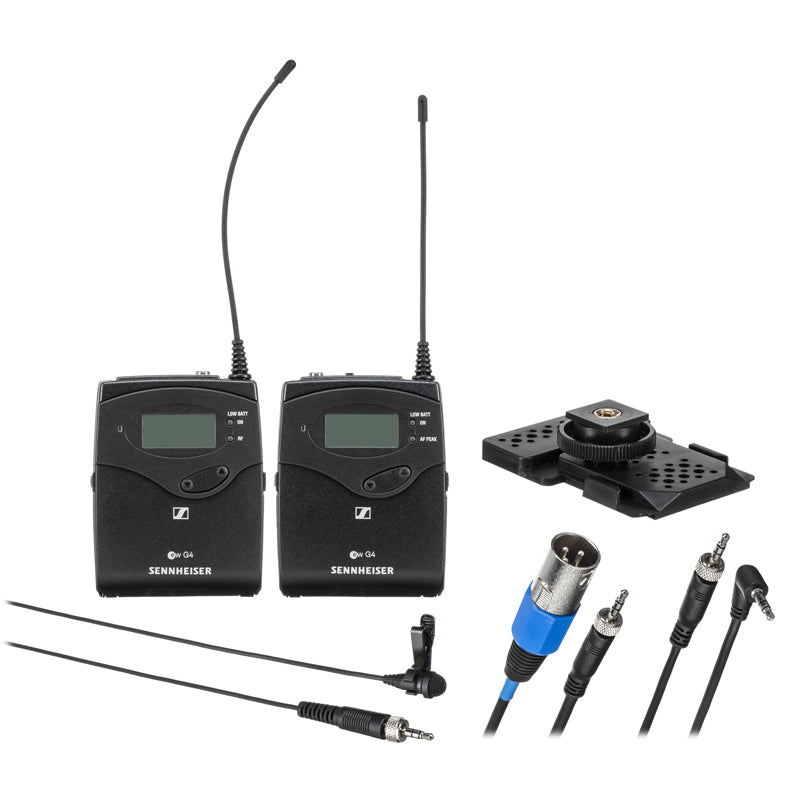 Sennheiser EW 112P G4-B Wireless Camera Lavalier ME 2 Set