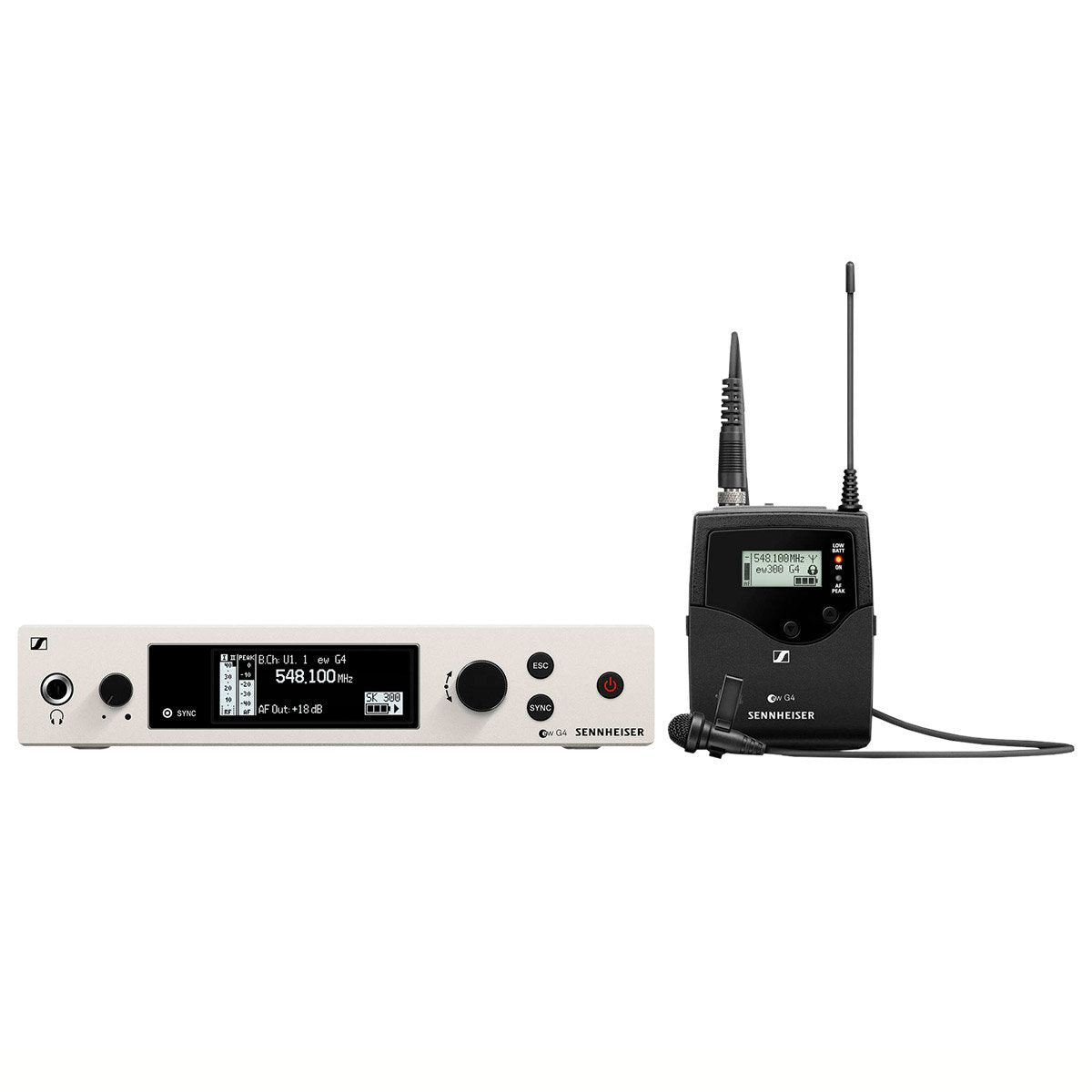 Sennheiser EW 100 G4-ME4-B Wireless Lavalier Set