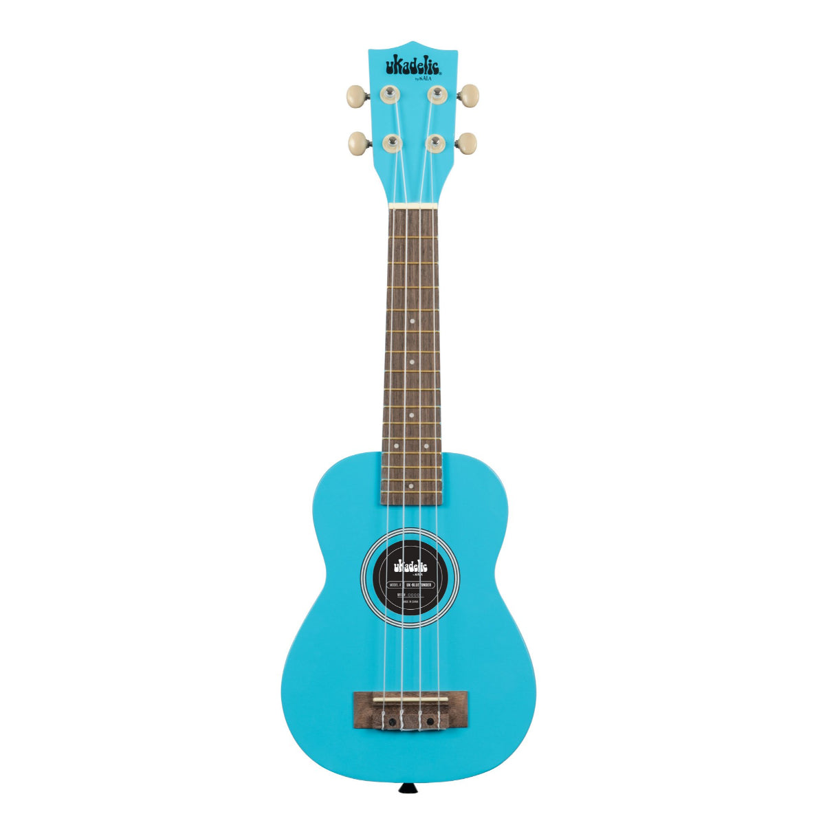 Kala Ukadelic Soprano Wood Ukulele - Blue Yonder