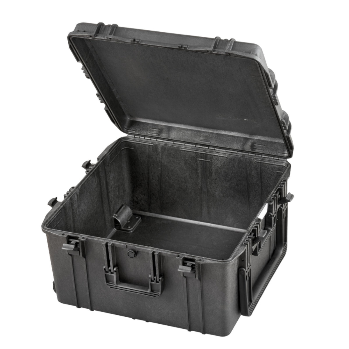 Stage Plus PRO 615TR Black Trolley Case, Empty with Convoluted Foam in Lid