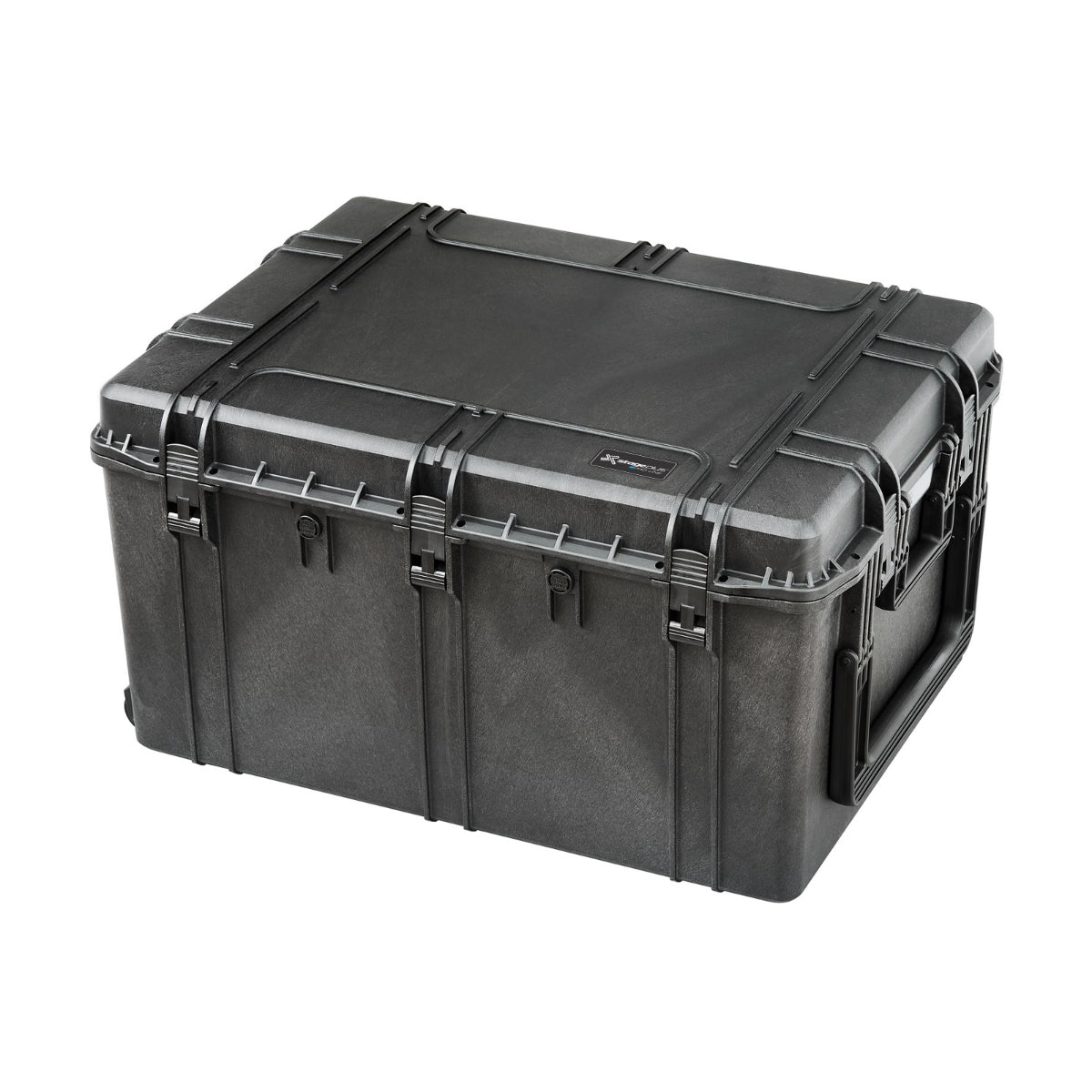 Stage Plus PRO 820S Trunk Case with extension Handle and Cubed Foam - Black