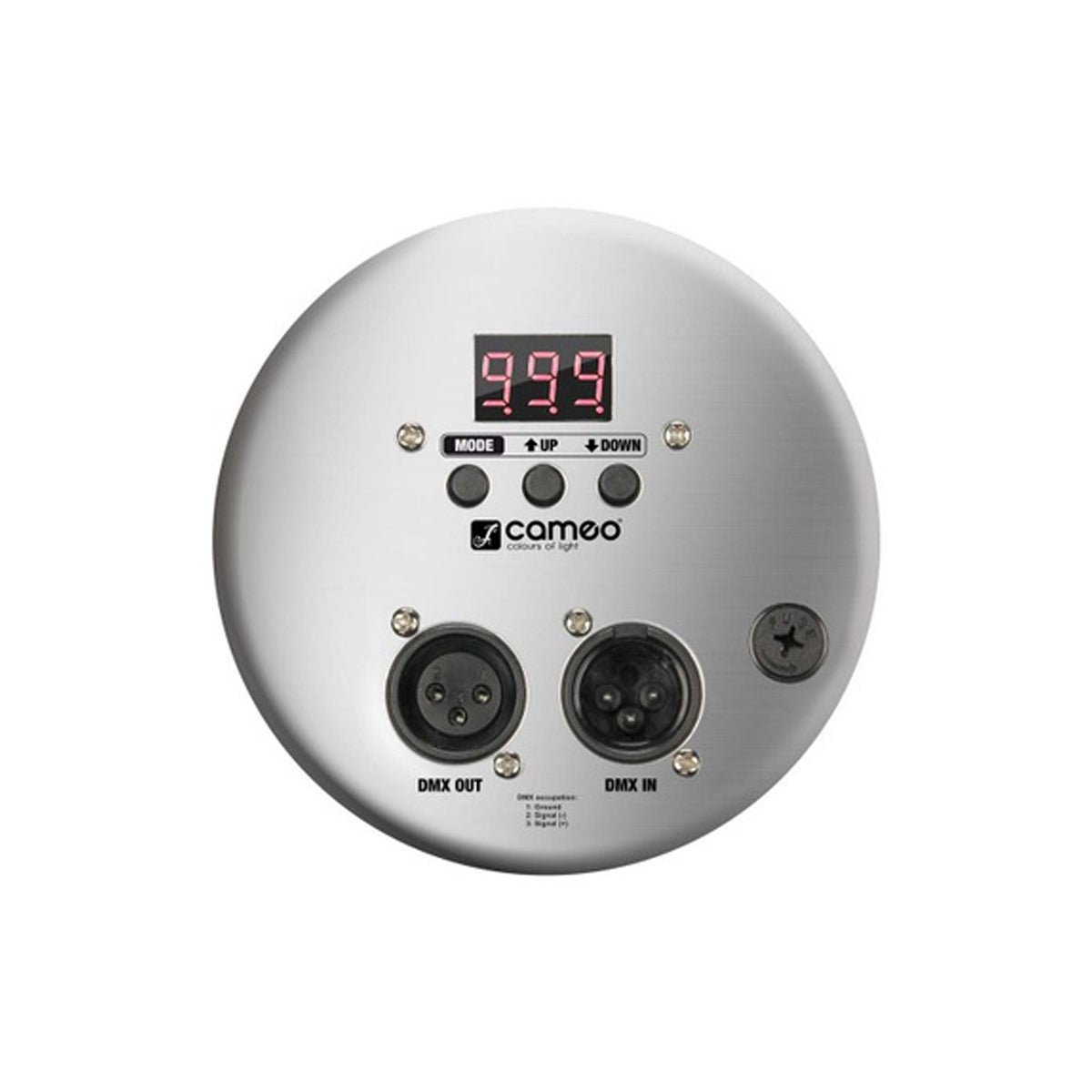 Cameo PAR 64 CAN RGB 10 PS - 183 x 10 mm LED RGB PAR light Polished housing