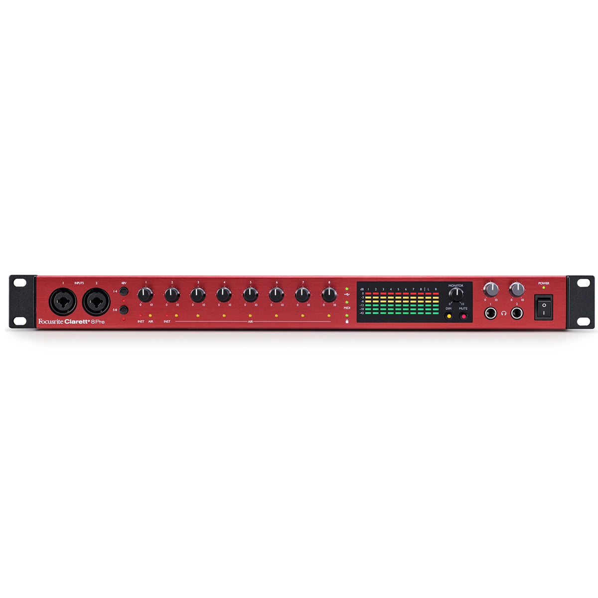 Focusrite Clarett+ 8Pre USB-C Audio Interface