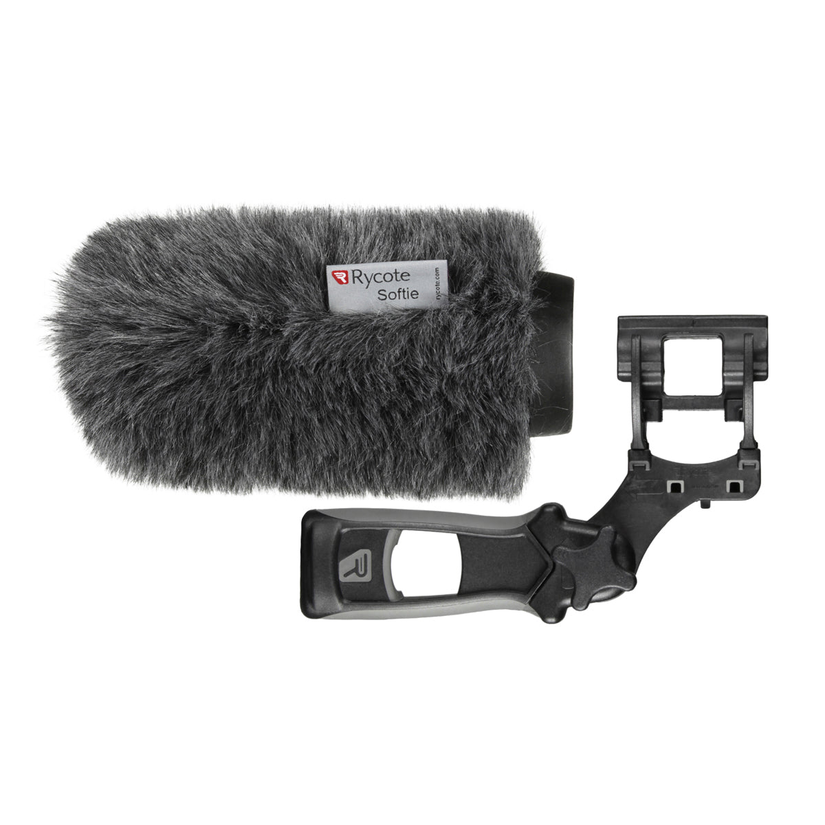 Rycote 18cm Classic-Softie Kit (19/22), Incl. Softie Windshield & Lyre Shock Mount with Pistol-grip