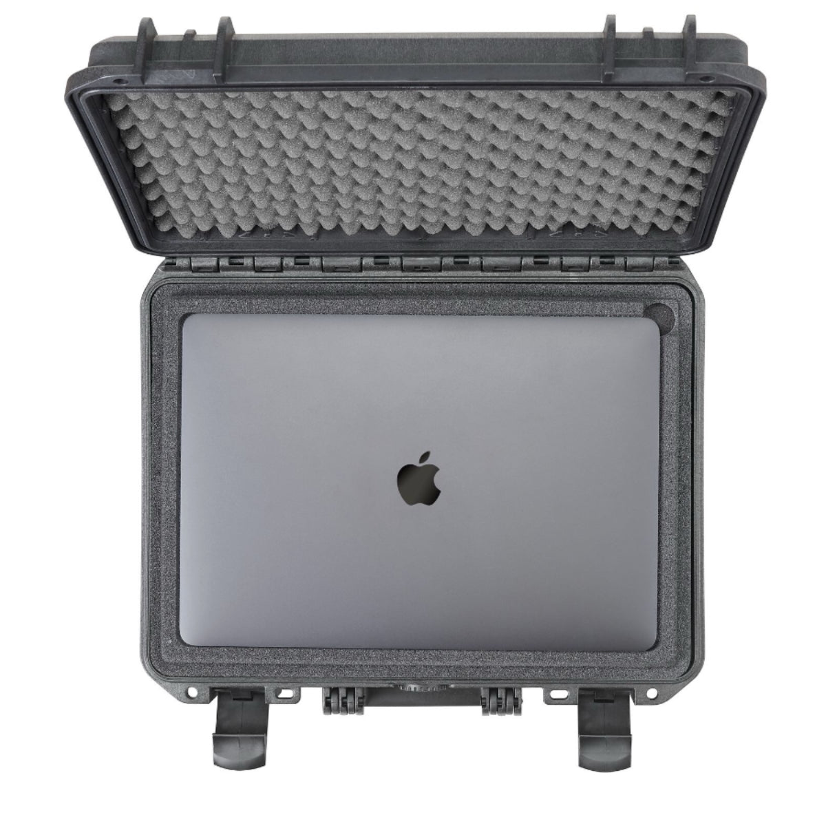 SP PRO 380H115LAPTOP Black Carry Case, Cubed Foam + Laptop Holder, ID: L380xW270xH115mm