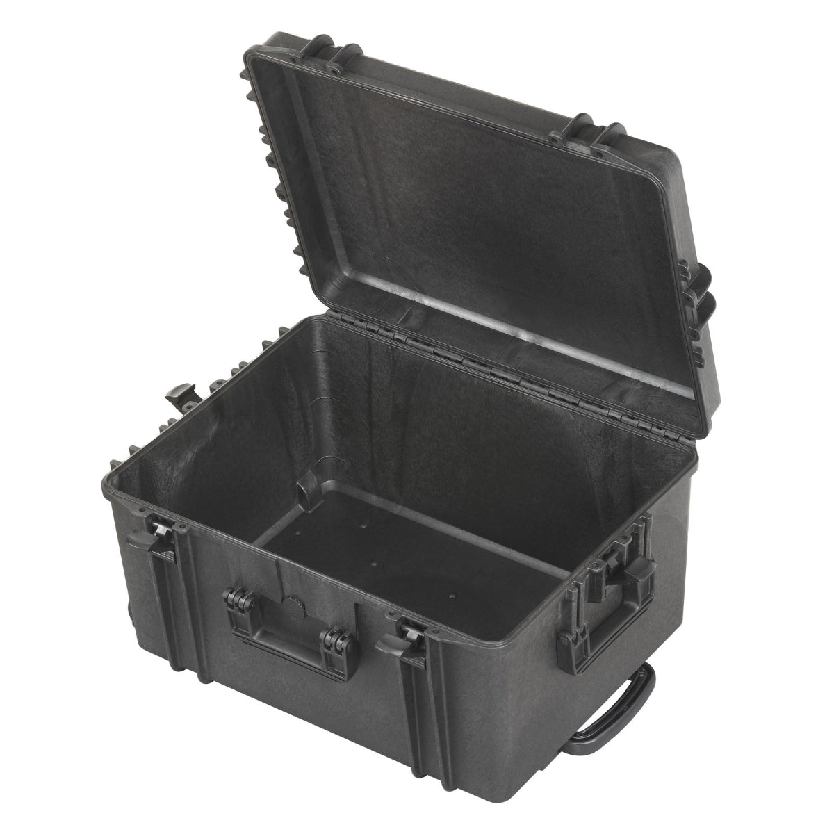 Stage Plus PRO 620H340TR Black Trolley Case, Empty with Convoluted Foam in Lid
