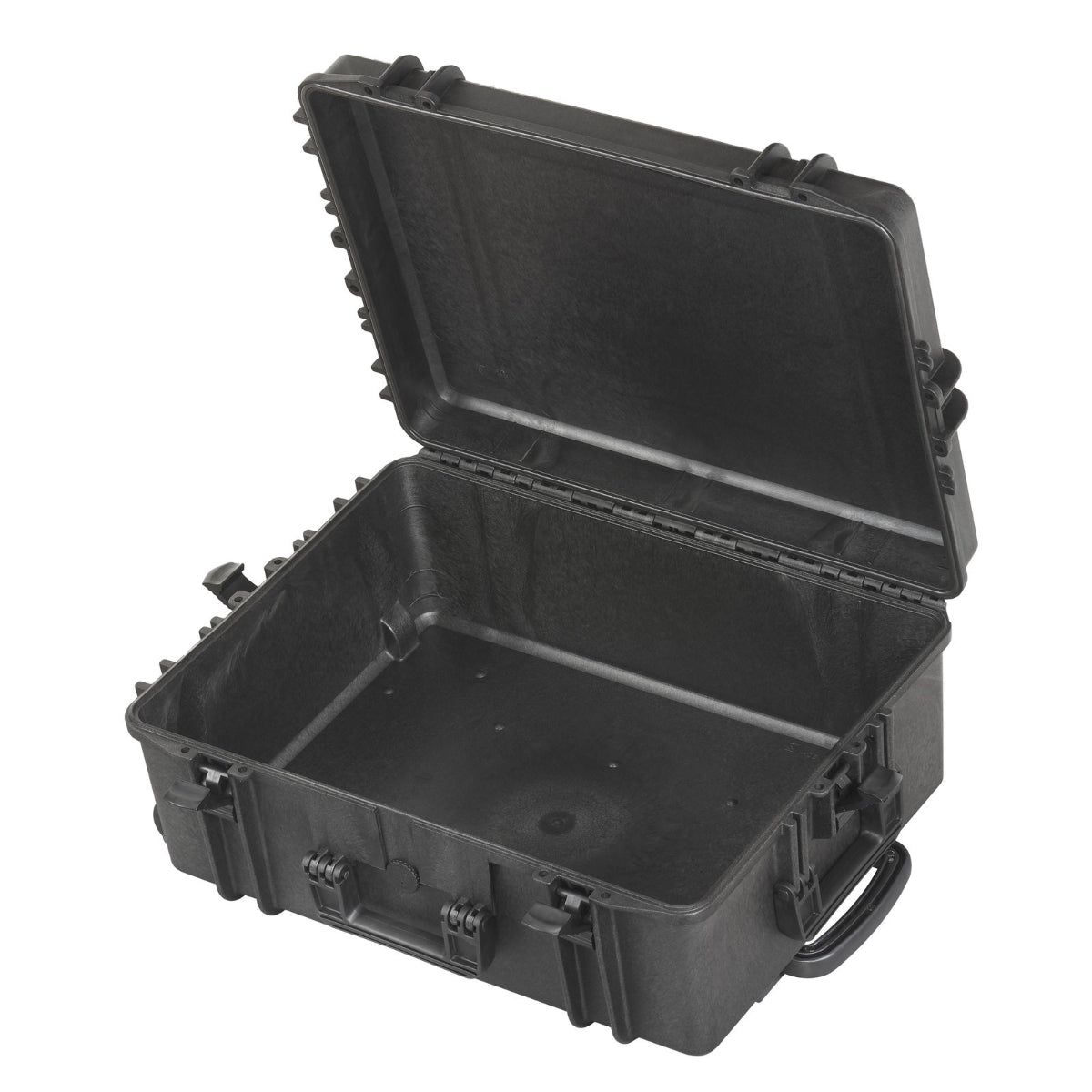 Stage Plus PRO 620H250TR Black Trolley Case, Empty with Convoluted Foam in Lid