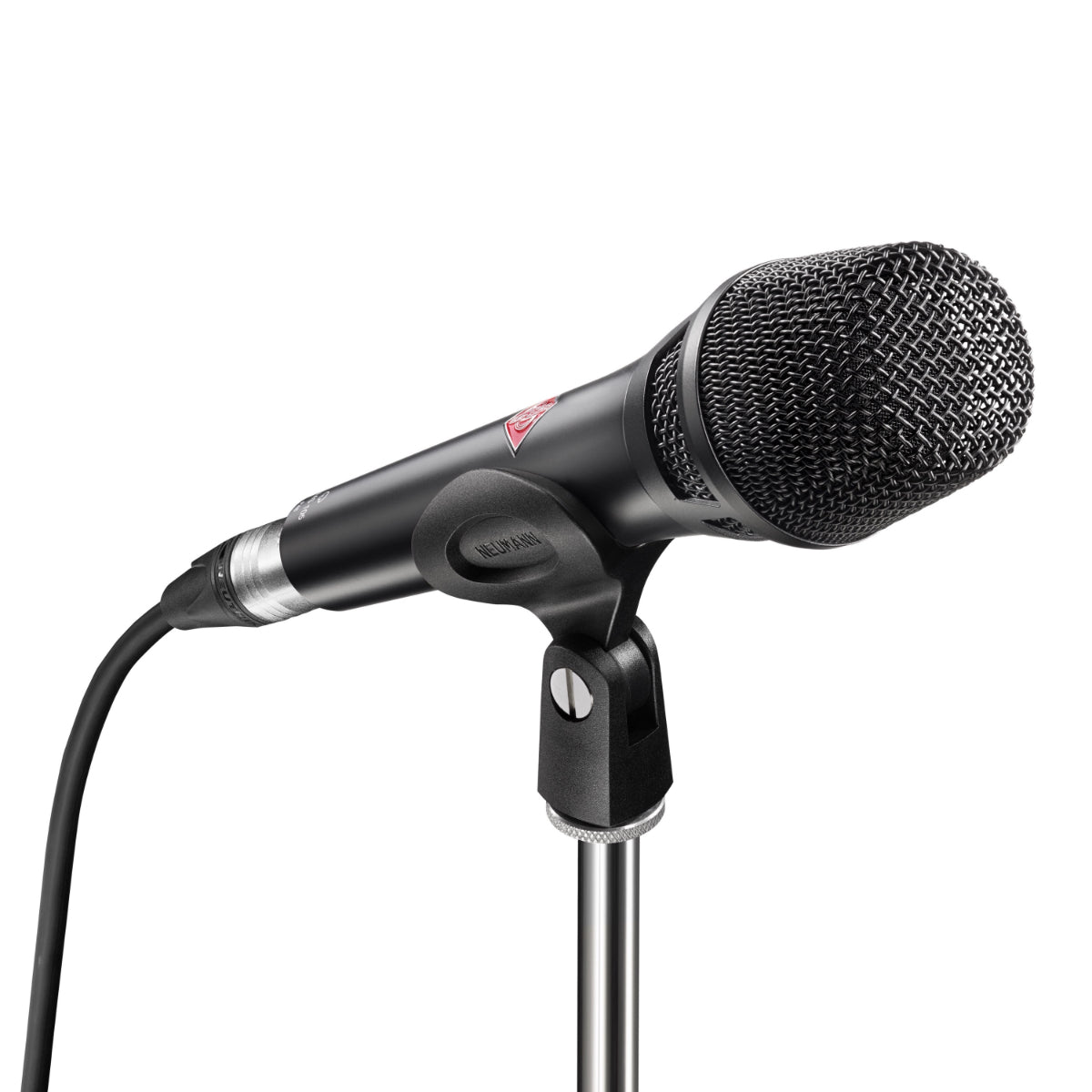 Neumann KMS 105 Studio grade Supercardioid Condenser stage microphone for vocalists, Black