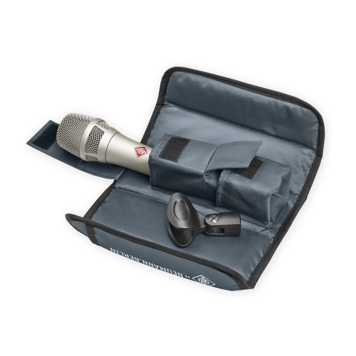 Neumann KMS 105 Studio grade Supercardioid Condenser stage microphone for vocalists, Nickel