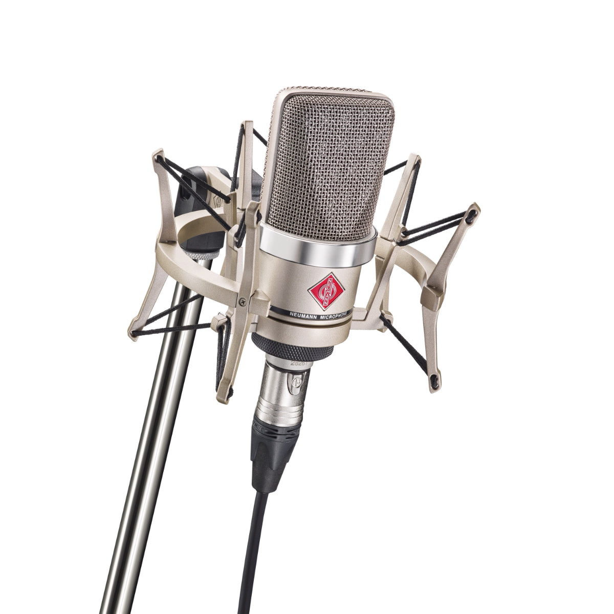 Neumann TLM 102 Studio Set Large Diaphragm Cardioid Condenser Microphone - Nickel