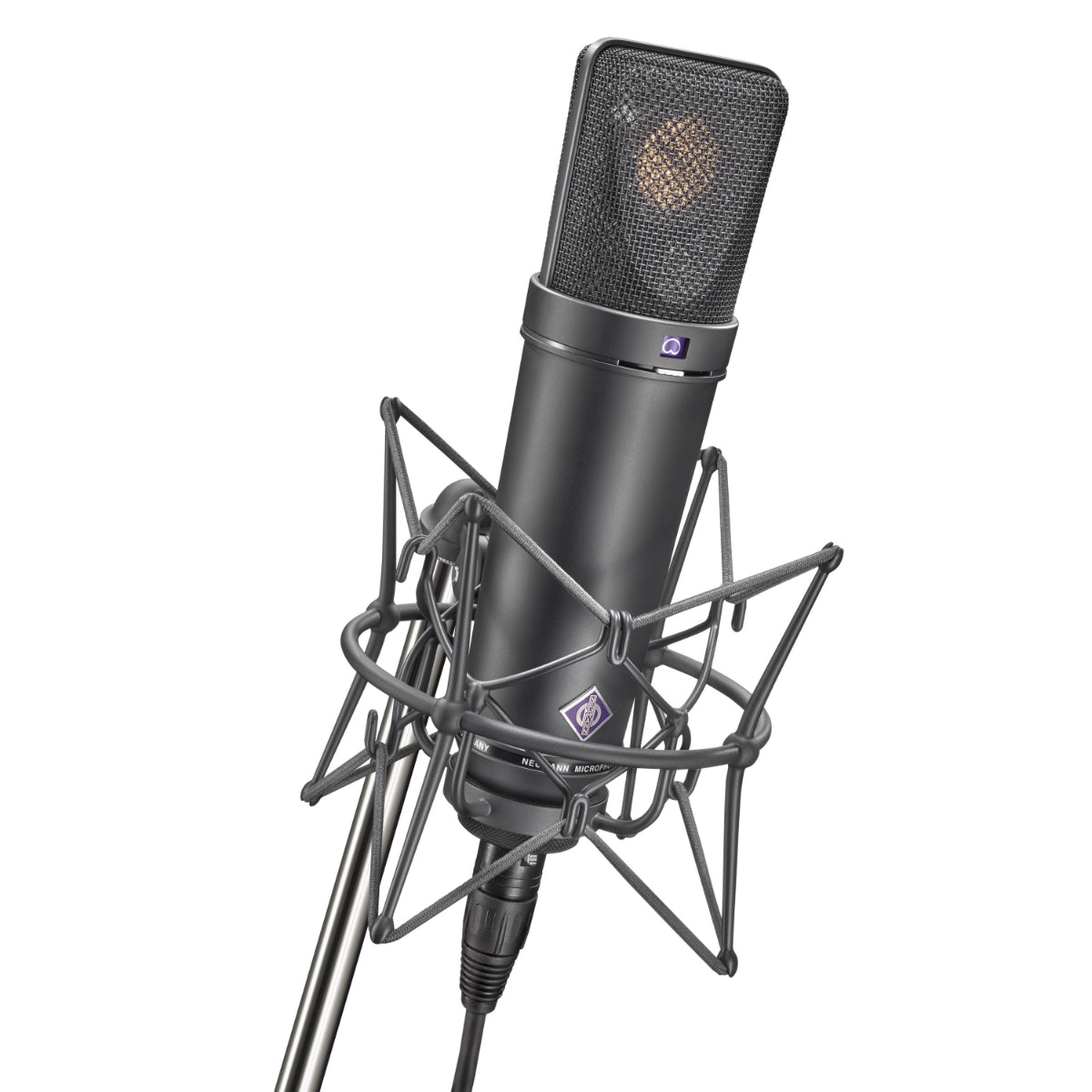 Neumann U 87 Ai-MT Studio Set Large Diaphragm Cardioid Condenser Microphone Set - Black