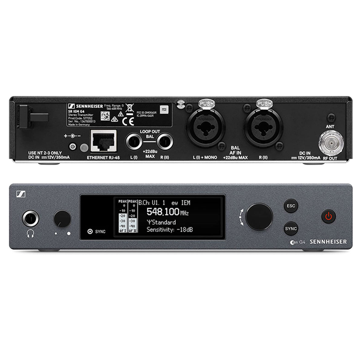 Sennheiser EW IEM G4-C Evolution Wireless In-Ear Monitor Set