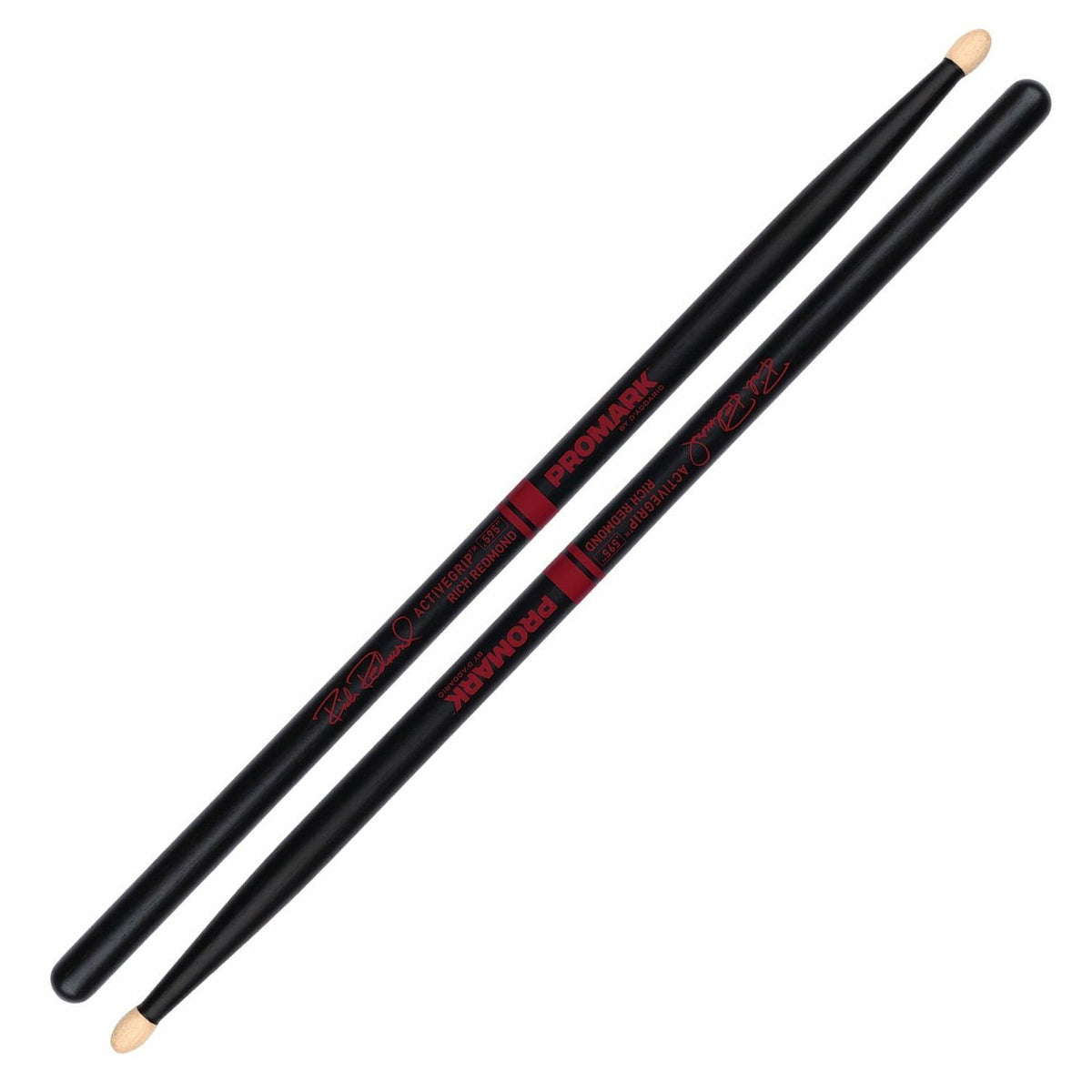 Promark TXRRWAG Rich Redmond ActiveGrip 595 Oval Tip