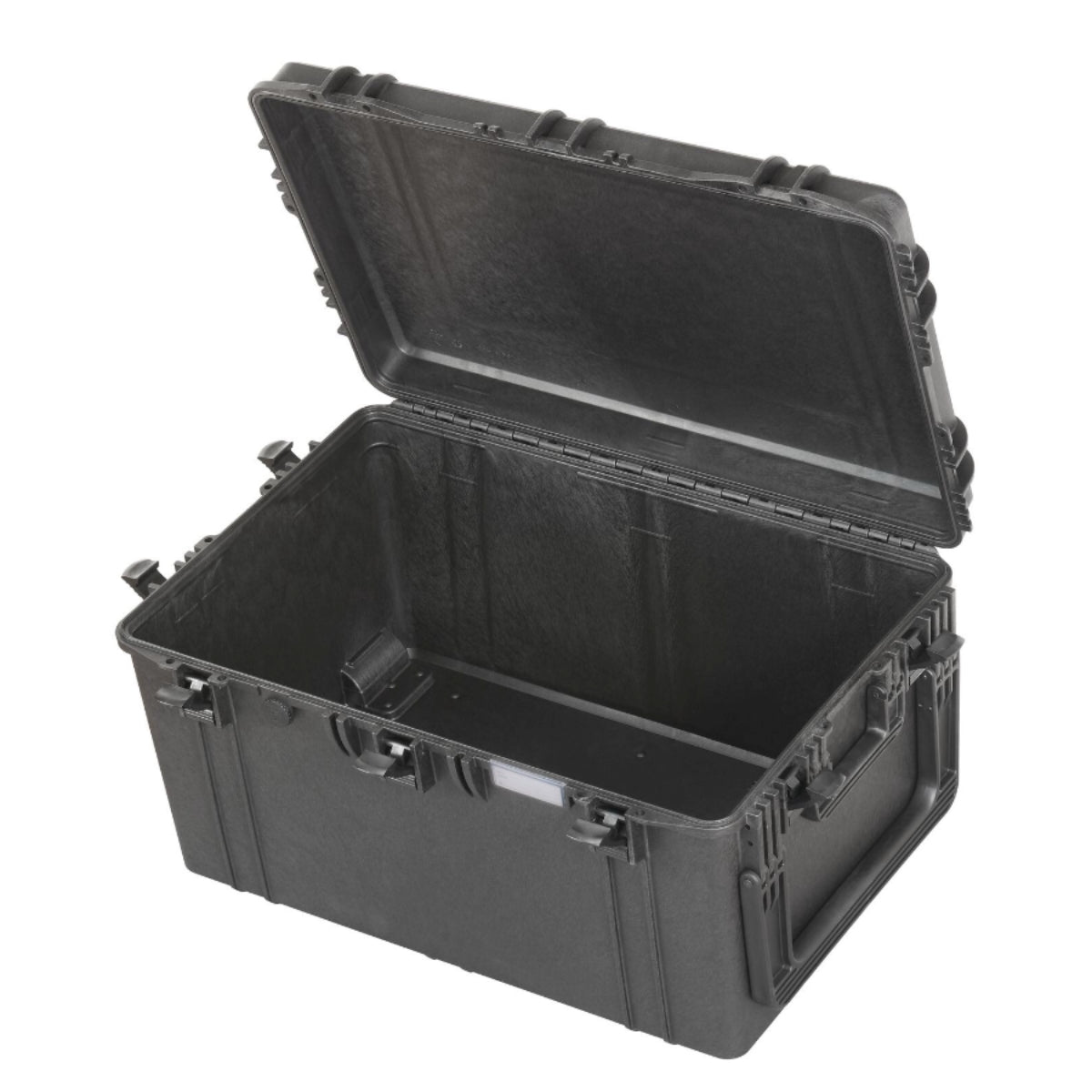 Stage Plus PRO 750H400 Trunk Case without Extension Handle, Empty with Convoluted Foam in Lid - Black