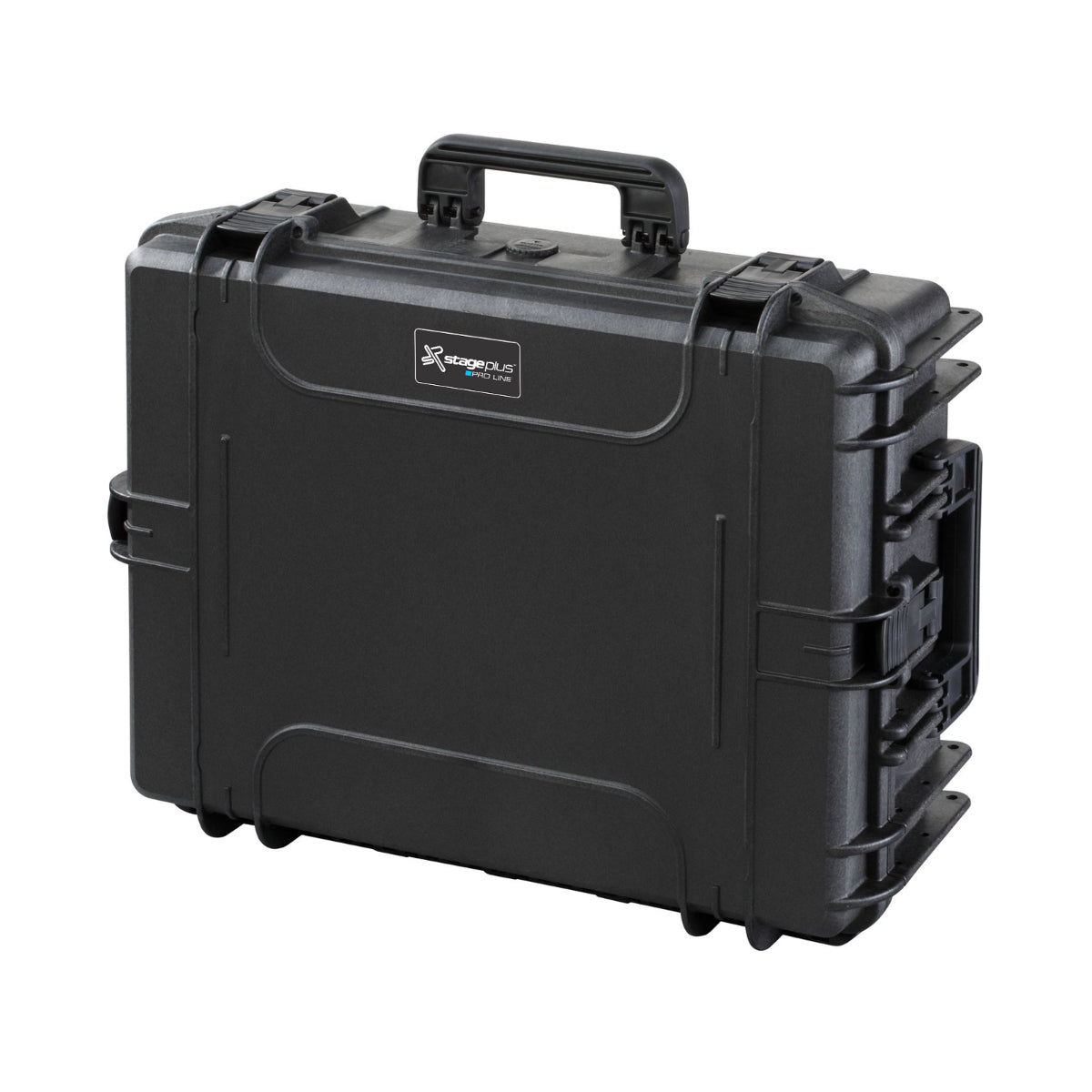 SP PRO 540H190 Black Carry Case, Empty w/ Convoluted Foam in Lid, ID: L538xW405xH190mm