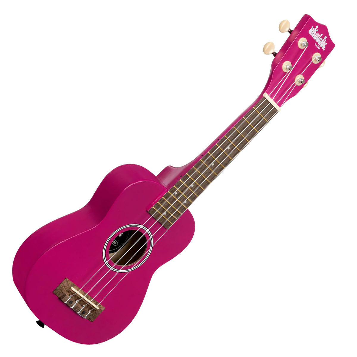 Kala UKDRAGONFRUIT Ukadelic Soprano Wood Ukulele - Dragonfruit