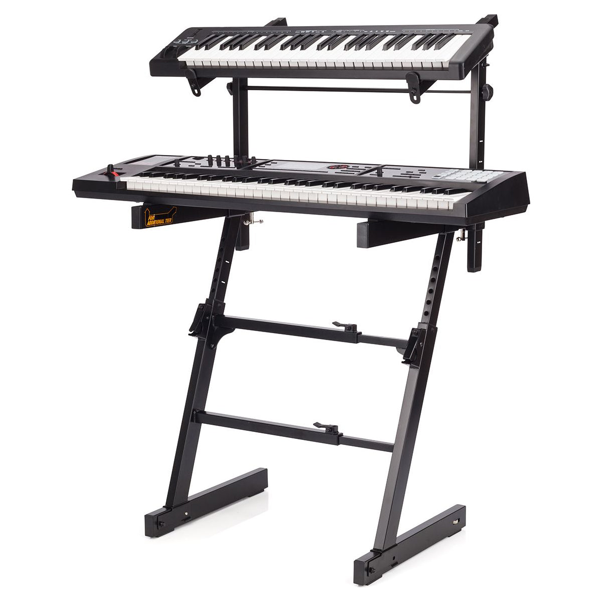 Hercules KS410B Autolock Z Keyboard Stand With Tier