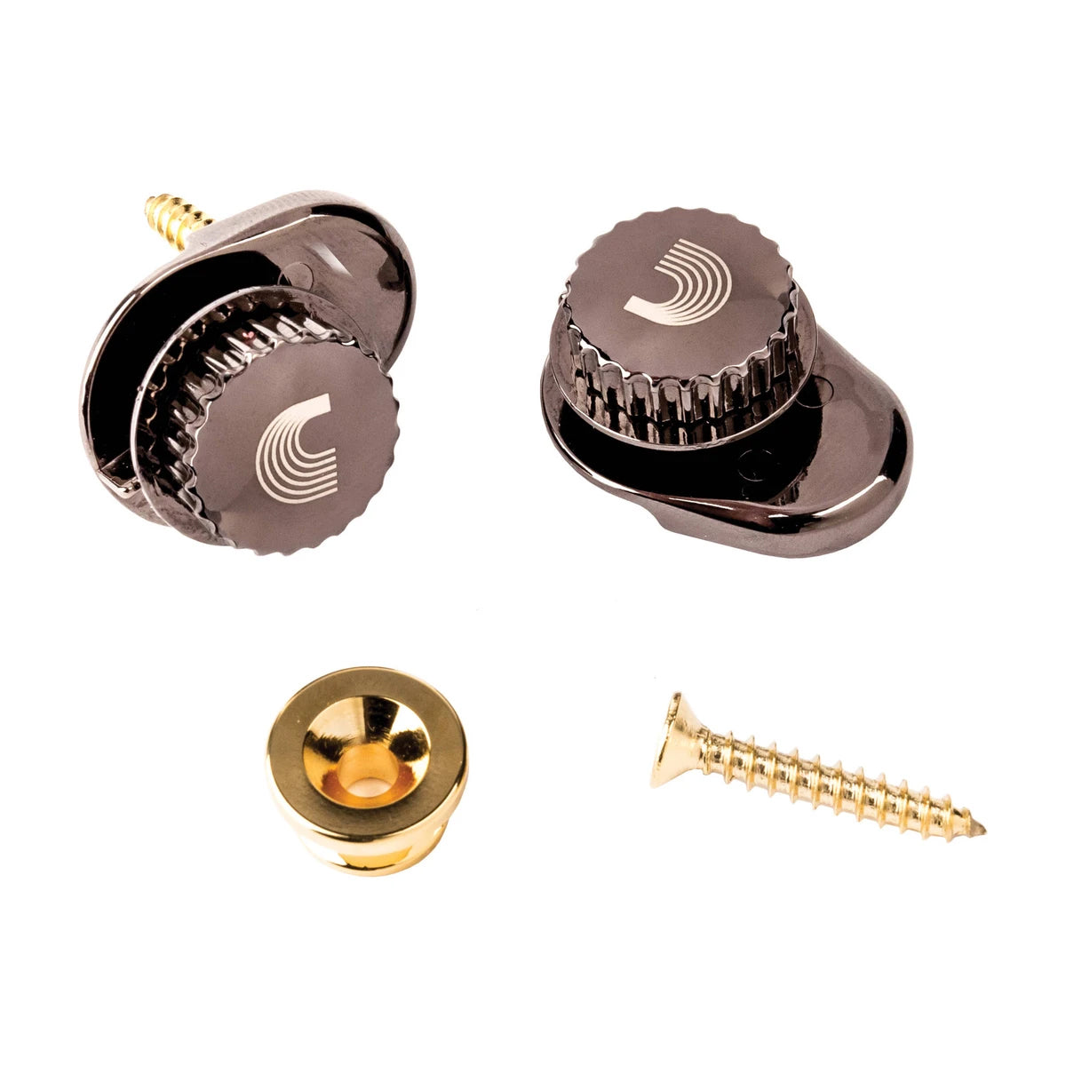 Planetwaves PWSLS03 NS Strap Lock System - Gold