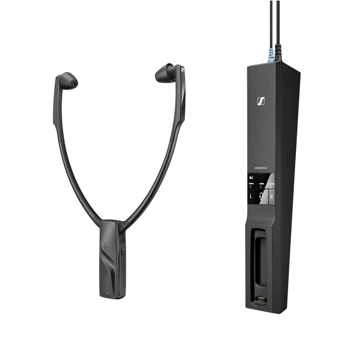 Sennheiser RS 5200 TV Listener, TR 5000 Transmitter, 2m AF Cable, 1.5m Optical Cable