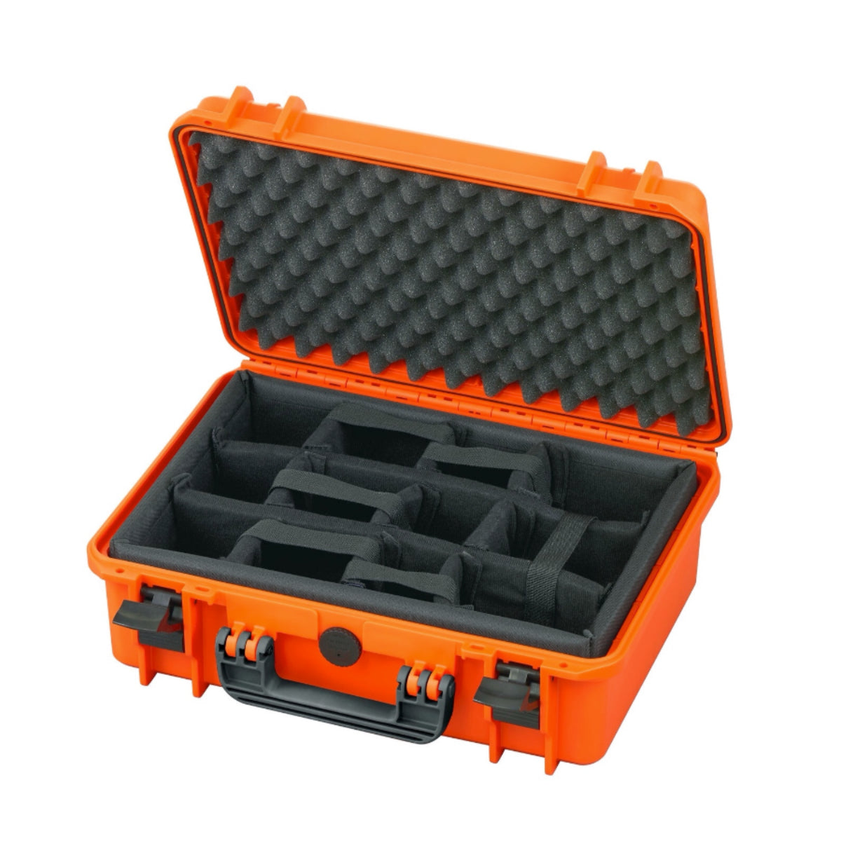 SP PRO 430CAM Orange Carry Case, Padded Dividers, ID: L426xW290xH159mm