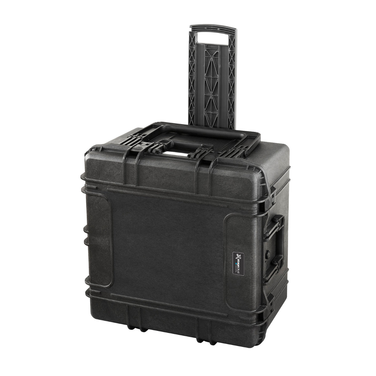 Stage Plus PRO 615TR Black Trolley Case, Empty with Convoluted Foam in Lid