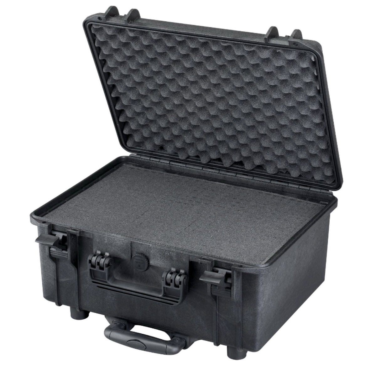 SP PRO 465H220STR Black Trolley Case, Cubed Foam, ID: L465xW335xH220mm
