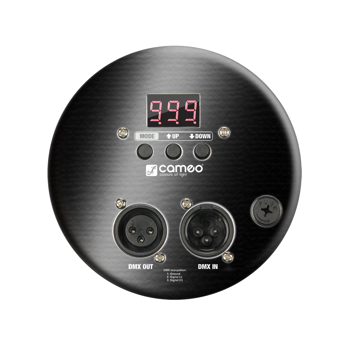 Cameo PAR 64 CAN 10 BS - 183 x 10 mm LED RGB PAR light Black