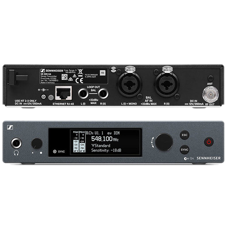 Sennheiser EW IEM G4-TWIN-C Evolution Wireless In-Ear Monitor Set