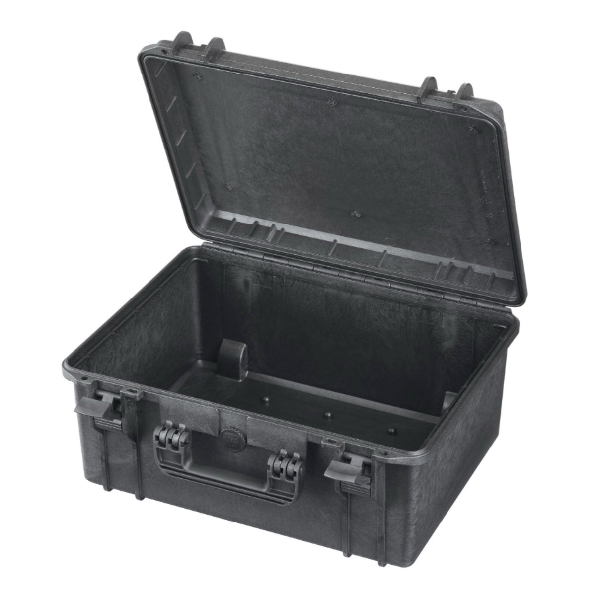 SP PRO 465H220 Black Carry Case, Empty w/ Convoluted Foam in Lid, ID: L465xW335xH220mm