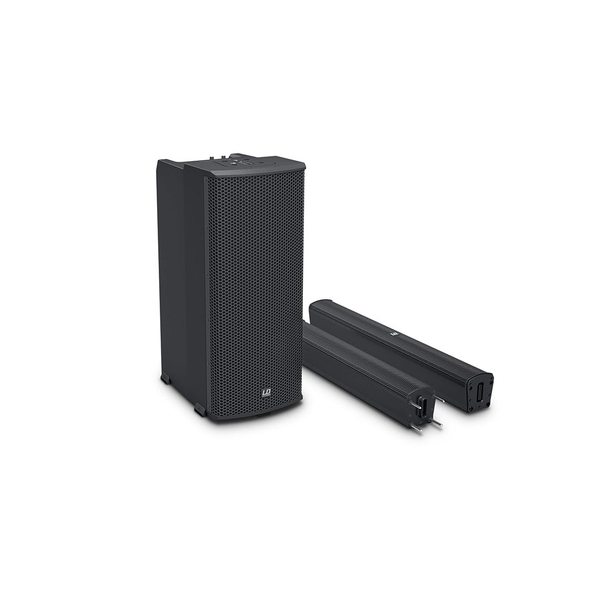 LD Systems LDMAUI11G2 Portable Column PA System Incl Speaker Bags