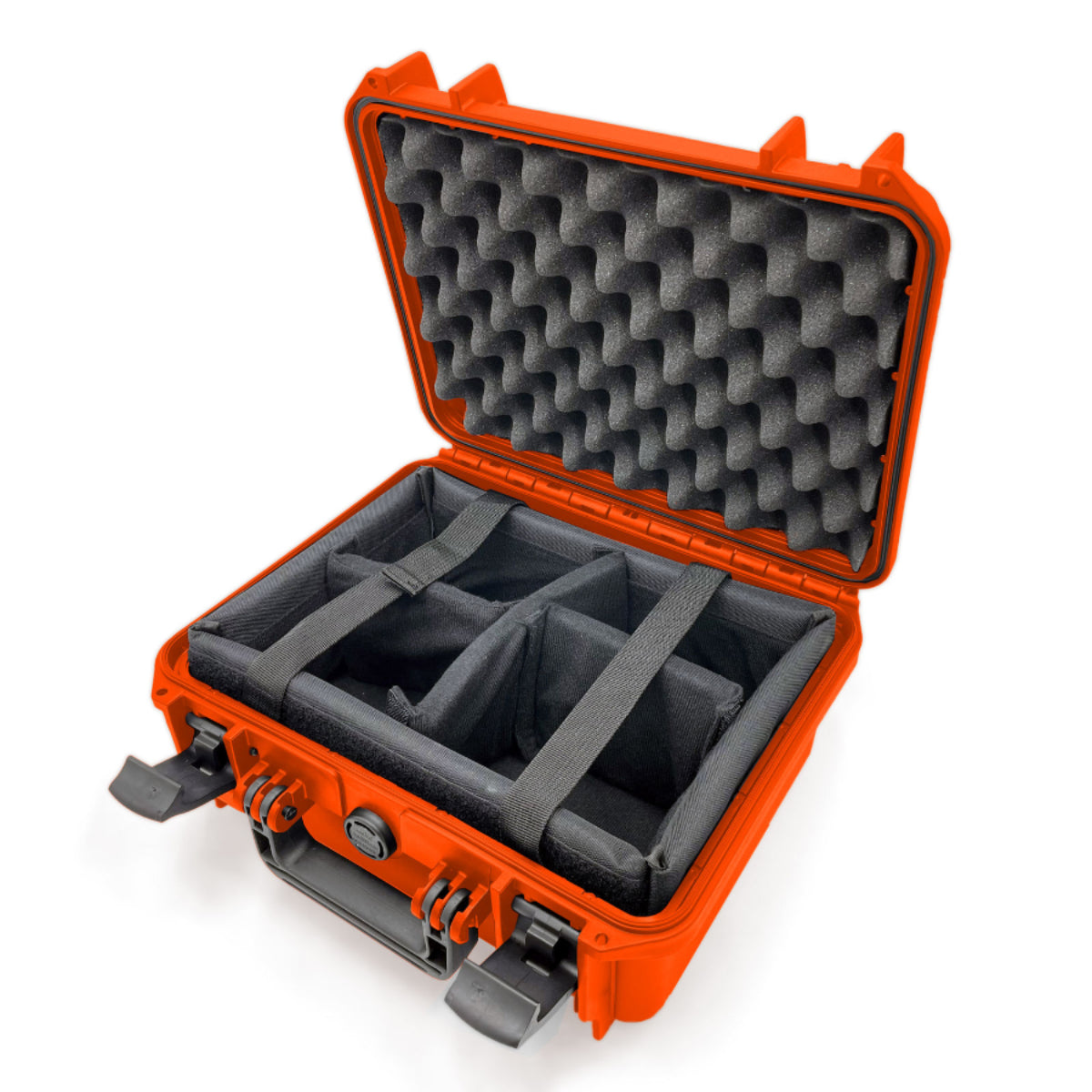 SP PRO 300CAM Orange Carry Case, Padded Dividers, ID: L300xW225xH132mm