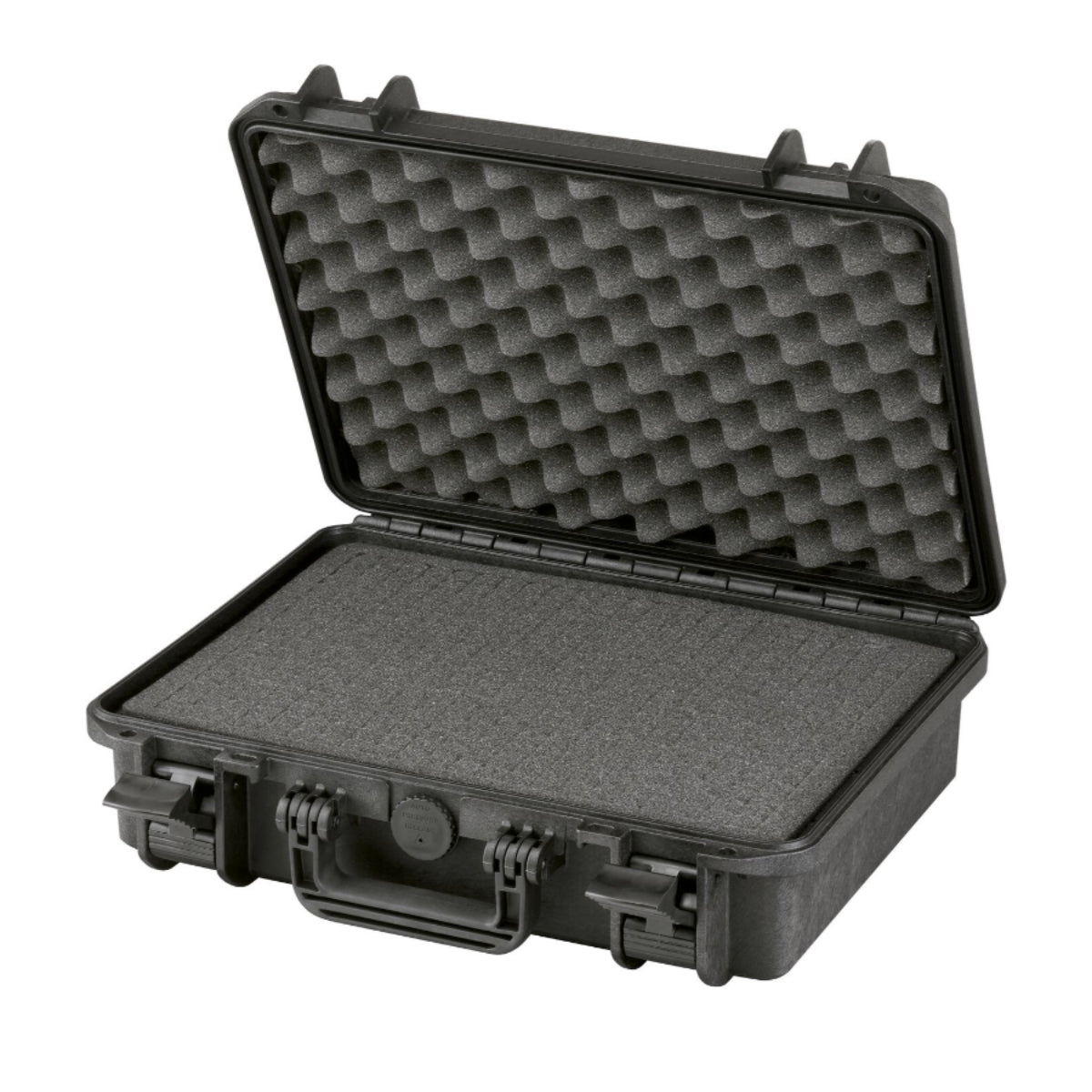 SP PRO 380H115S Black Carry Case, Cubed Foam, ID: L380xW270xH115mm