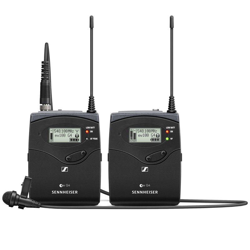 Sennheiser EW 112P G4-B Wireless Camera Lavalier ME 2 Set
