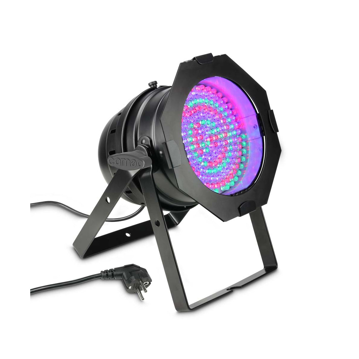 Cameo PAR 64 CAN 10 BS - 183 x 10 mm LED RGB PAR light Black