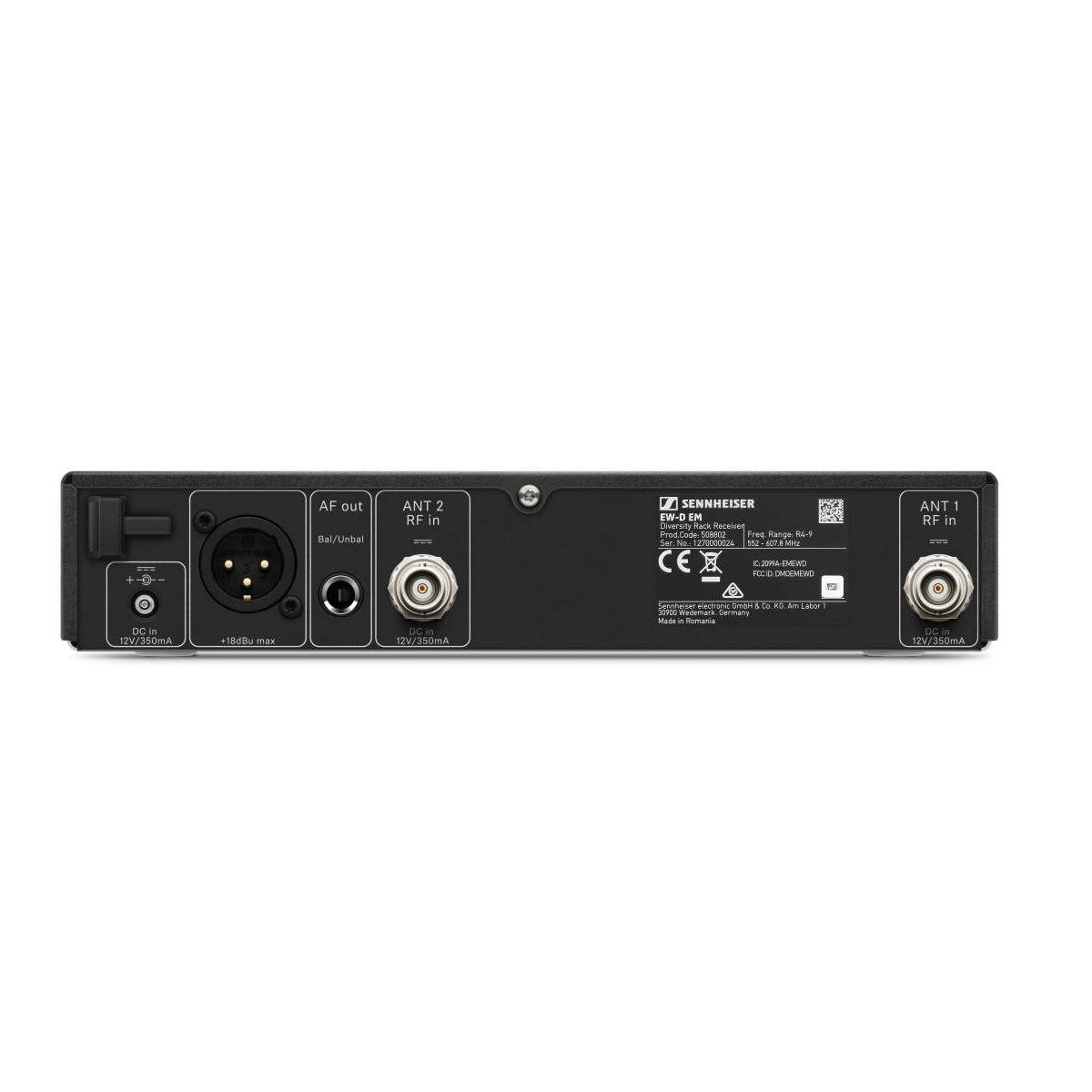 Sennheiser EW-D SKM-S Base Set (S1-7), Handheld Base Set - No Capsule