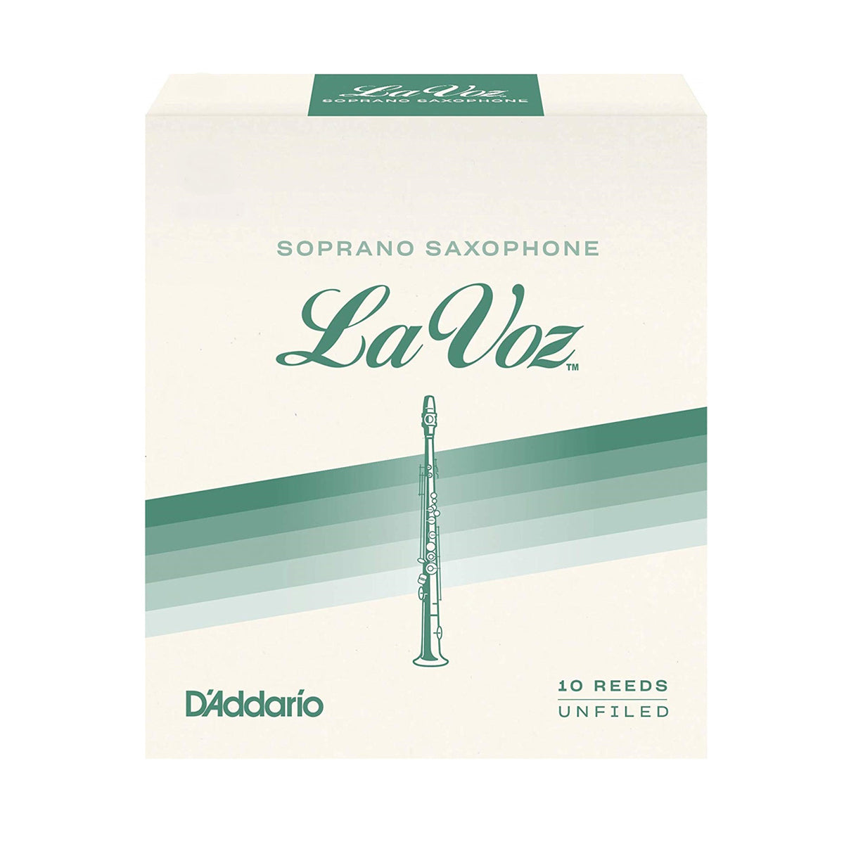 D'Addario RIC10MD La Voz Soprano Sax Medium Reed - Per Box