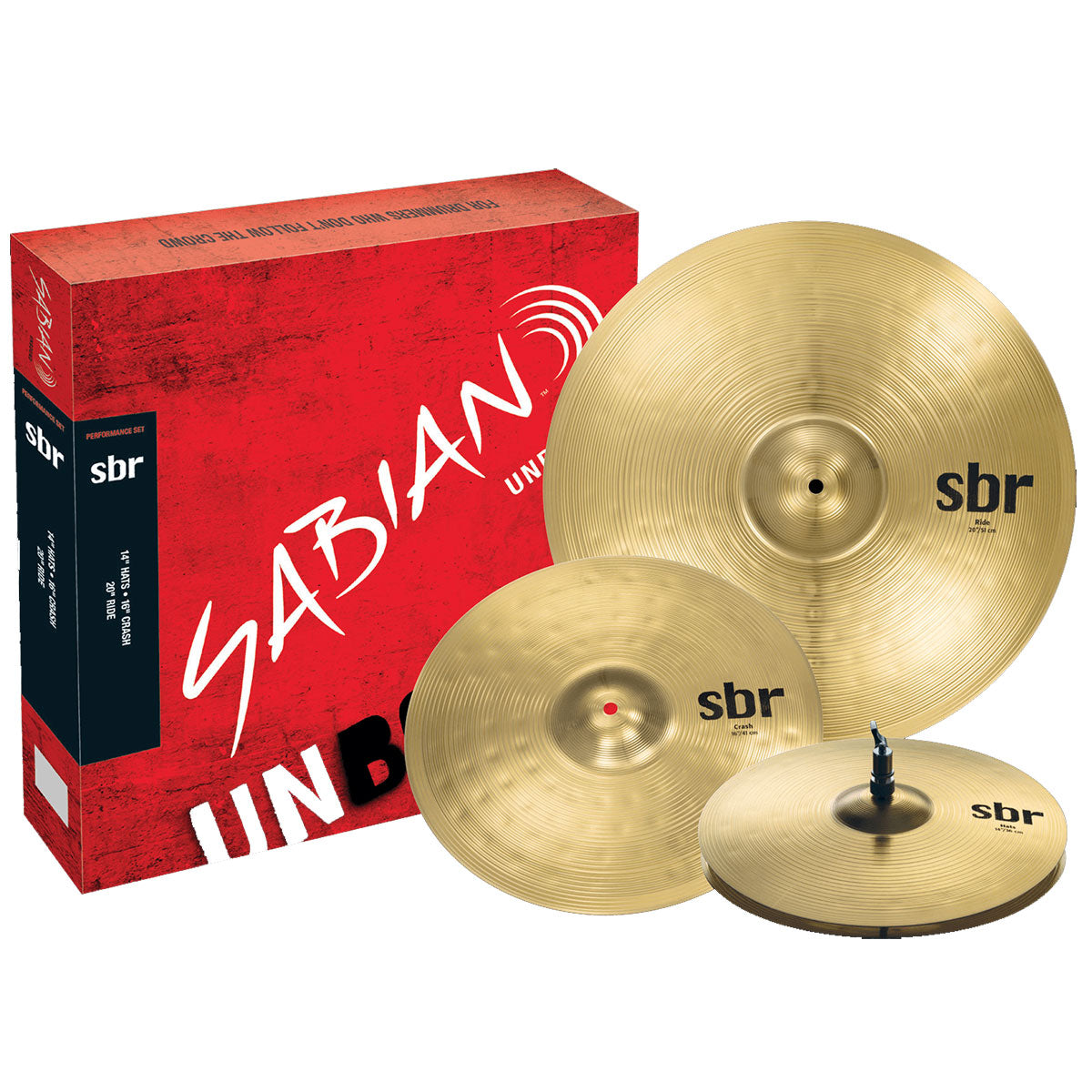 Sabian SBR Performance Cymbal Set