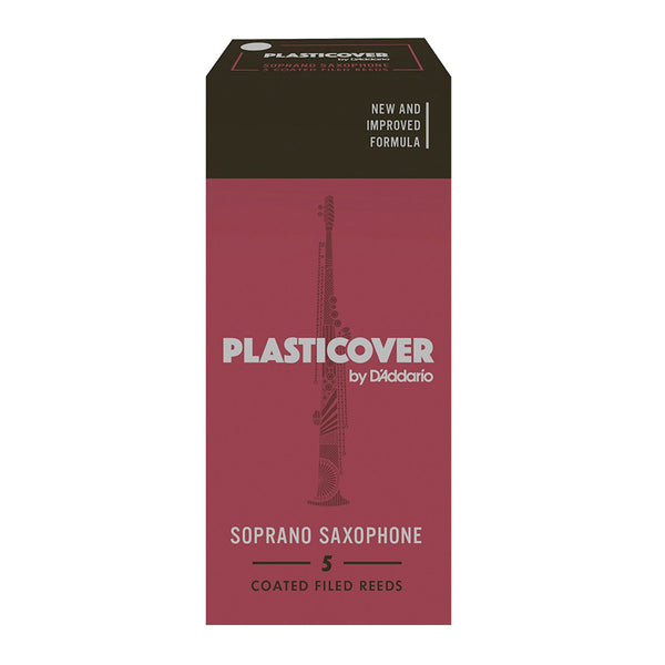 D'Addario RRP05SSX400 Plasticover Soprano Sax 4 Reed - Per Box