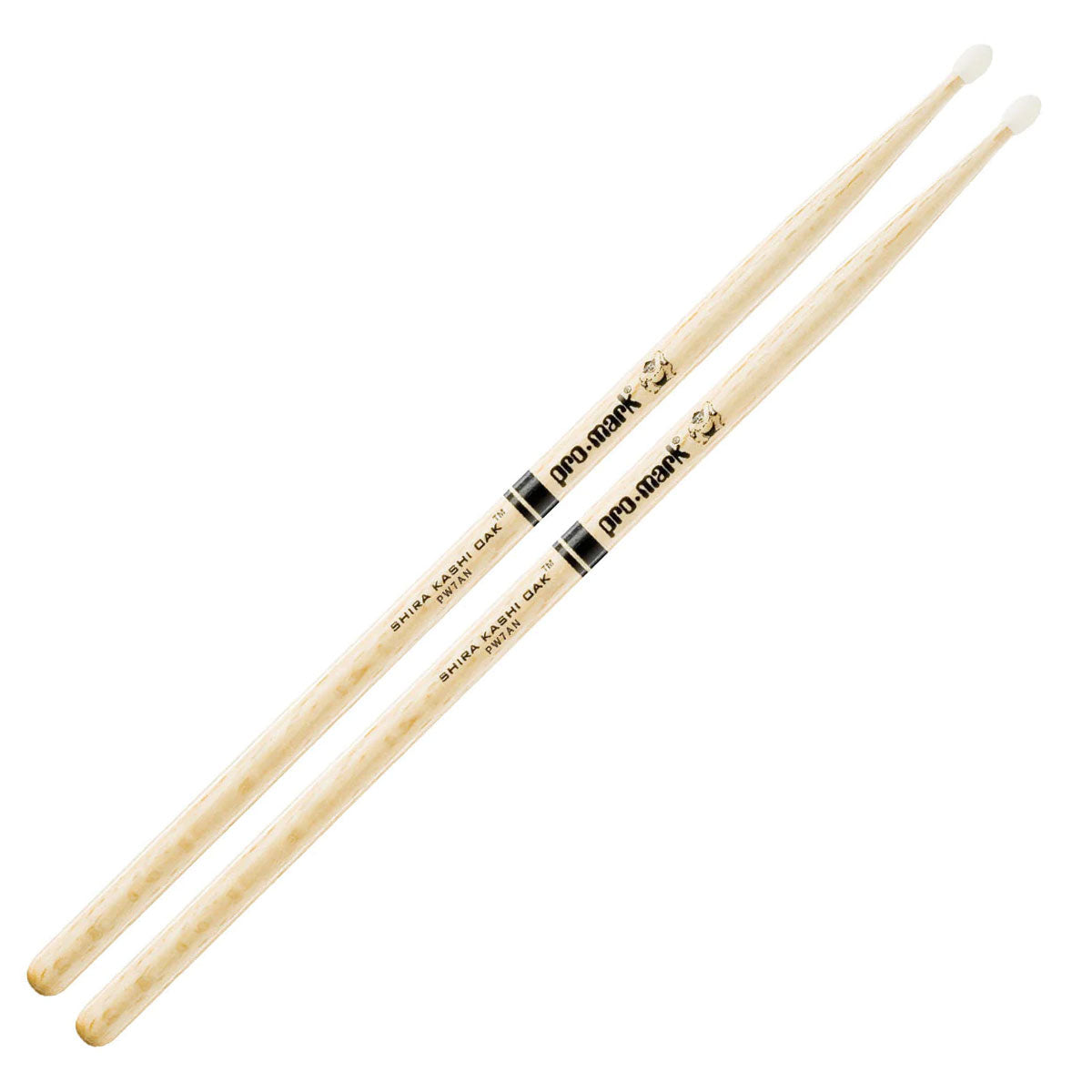 Promark PW7AN Oak 7A Nylon Tip Drumsticks